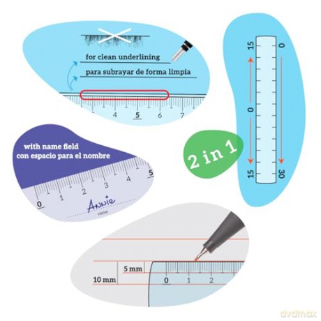 Kores - Geo30 - Ruler Set (742104)