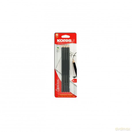 Kores - Grafitos - 4-pack (792351)