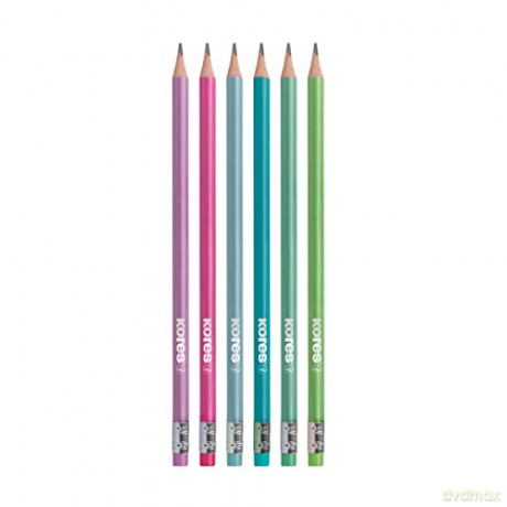 Kores - Grafitos Style - 6-pack - School Pencils (792810)