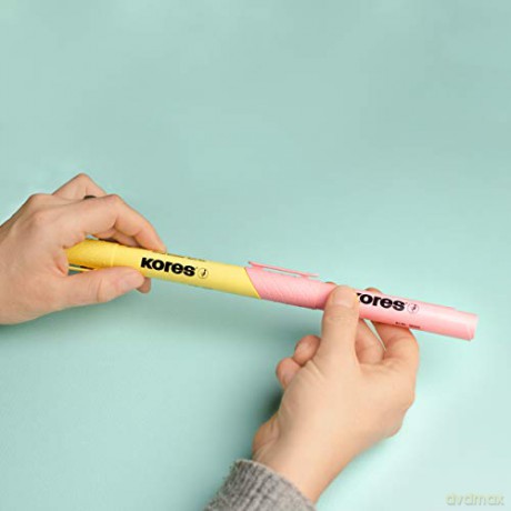 Kores - Highlighter - Pastel - 6-pack (736060)