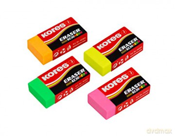 Kores - KE30 Neon Erasers - 3-pack (740313)