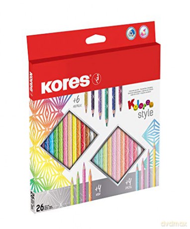 Kores - Kolores Style Colour Pencils - 26 Pack (793320)