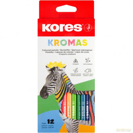 Kores - Kromas Colour Pencils - 12 Pack (793391)