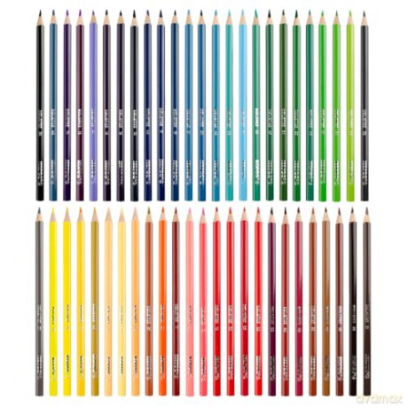 Kores - Mandelas - Triangular 50 Coloring Pencils (93350)