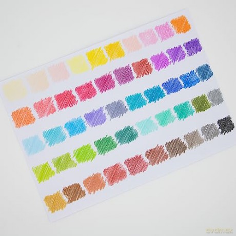 Kores - Mandelas - Triangular 50 Coloring Pencils (93350)