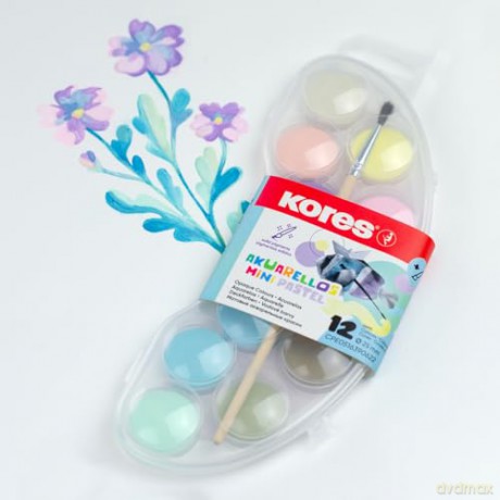 Kores - Pastel Watercolours - 12 Colours (730103)