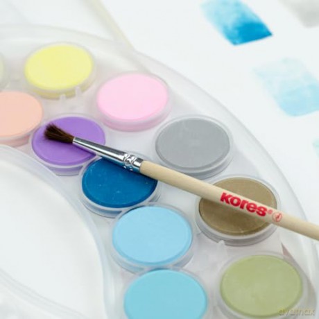 Kores - Pastel Watercolours - 12 Colours (730103)