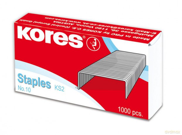 Kores - Staples No. 10 - 1,000 pcs (743100)