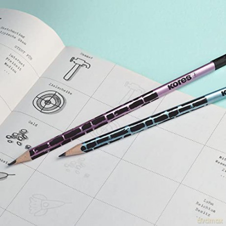 Kores - Style Cracked Pencils - 6-pack (792813)