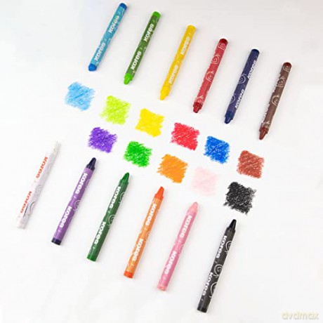 Kores - Wax Crayons - 12 Pack (733101)