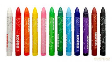 Kores - Wax Crayons - 12 Pack (733101)