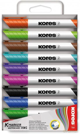 Marker zmazywalny Kores - Whiteboard Markers Assort. (353510)