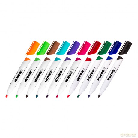 Marker zmazywalny Kores - Whiteboard Markers Assort. (353510)