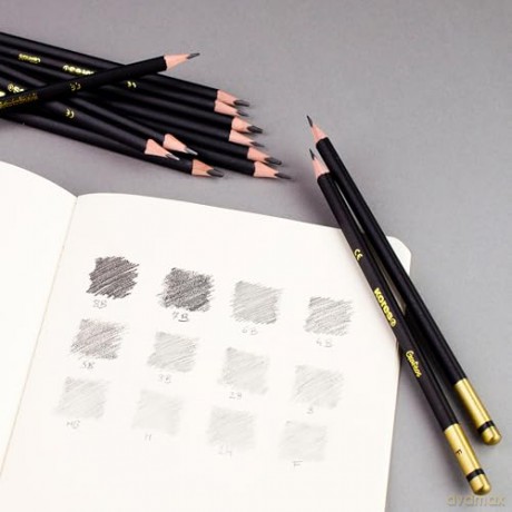 Kores Grafitos - 12 Grades Pencils (792162)
