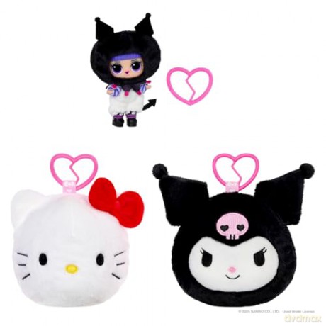 L.O.L. - Loves Hello Kitty Reversible Plush Asst (596608) [FIGURKA]
