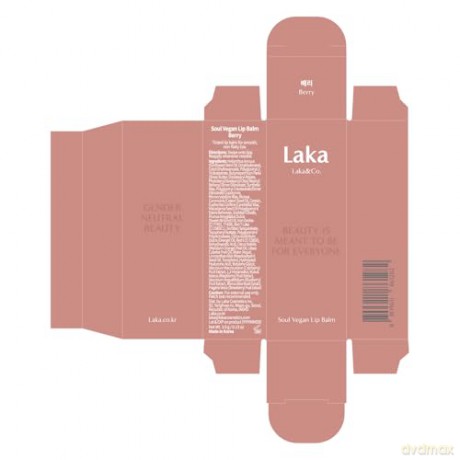 Laka - Soul Vegan Lip Balm - #Berry