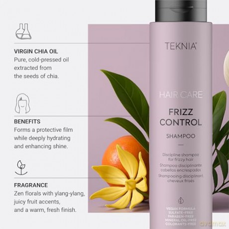 Lakm - Teknia Frizz Control Shampoo 300 ml
