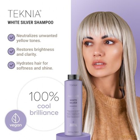 Lakm - Teknia White Silver Shampoo 1000 ml