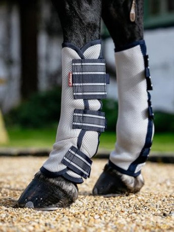 Lemieux - Arika Mesh Fly Boots - Navy/Grey - Pony