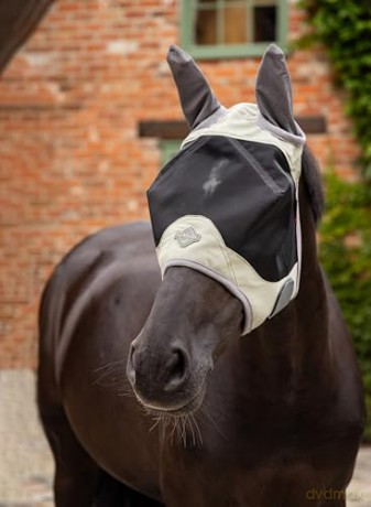 Lemieux - Visor-Tek Half Fly Mask - Fern - Small