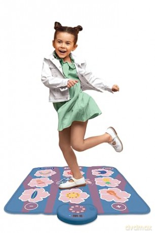 Lexibook - Disney Electronic, Bluetooth and luminous dance mat Stitch (DM10D) [GRA]