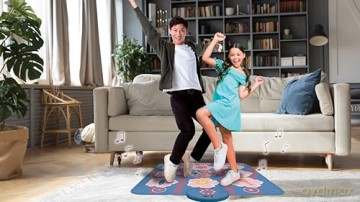 Lexibook - Disney Electronic, Bluetooth and luminous dance mat Stitch (DM10D) [GRA]