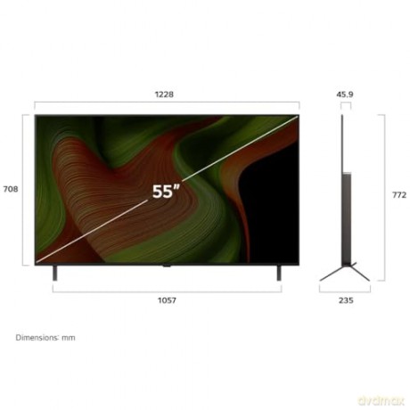 LG - 55 OLED OLED55B56LA AI B5 4K Smart TV 2025