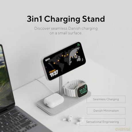 LINQ - 3in1 Qi2 Wireless Charging Stand