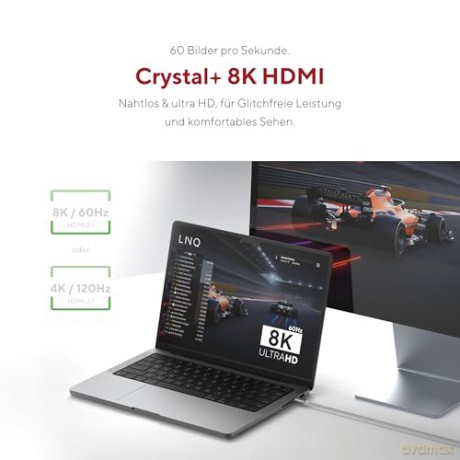 LINQ - 8K/60Hz PRO Cable USB-C HDMI -2m