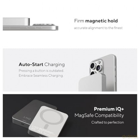 LINQ - Magnetic Wireless Power Bank 10.000 mAh