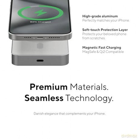 LINQ - Magnetic Wireless Power Bank 10.000 mAh