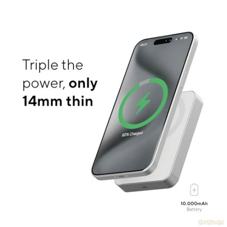 LINQ - Magnetic Wireless Power Bank 10.000 mAh