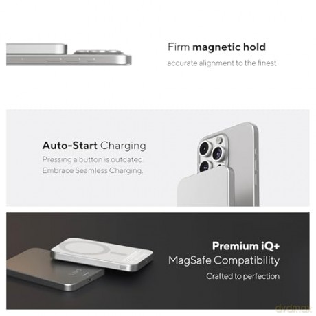 LINQ - Magnetic Wireless Powerbank 5.000