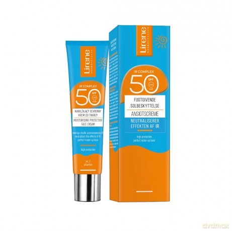 Lirene - Moisturising Protection IR Complex Face Cream - SPF 50