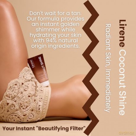 Lirene - Self Tanning Illuminating Body Cream Soconut Shine 150 ml