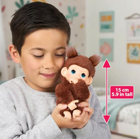 Little Live Pets - My Baby Mini Monkey Brown Cherri (26765)