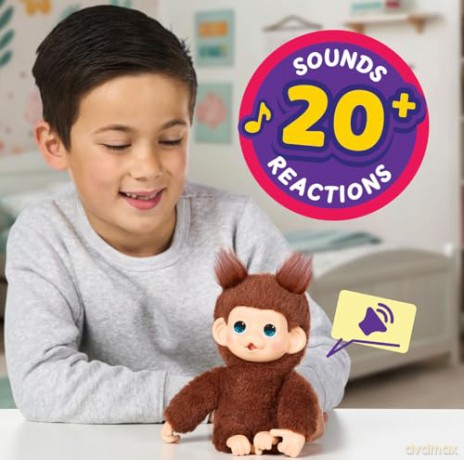 Little Live Pets - My Baby Mini Monkey Brown Cherri (26765)