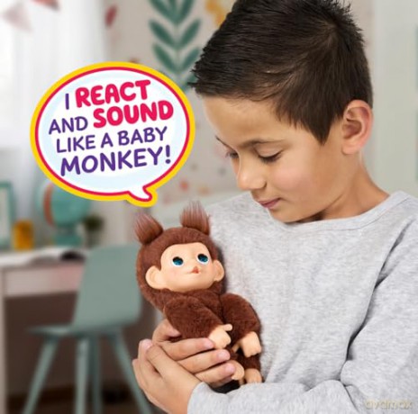 Little Live Pets - My Baby Mini Monkey Brown Cherri (26765)