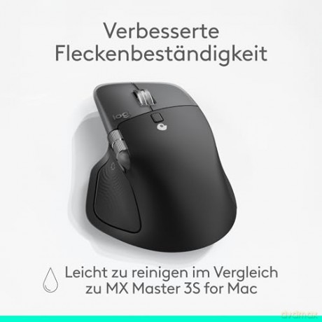 Logitech - MX Master 4 for MAC - Space Black