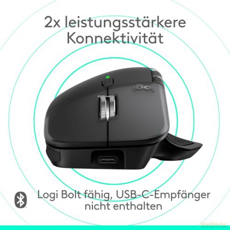 Logitech - MX Master 4 for MAC - Space Black