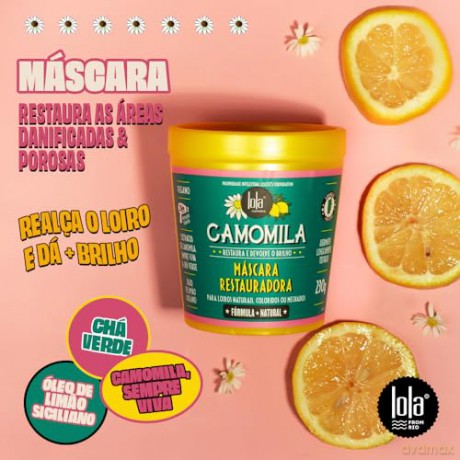 LOLA from RIO - CAMOMILA Repair Blonde Mask 230g