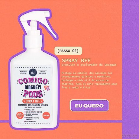 LOLA from RIO - COMIGO NINGUM PODE Spray BFF 250ml