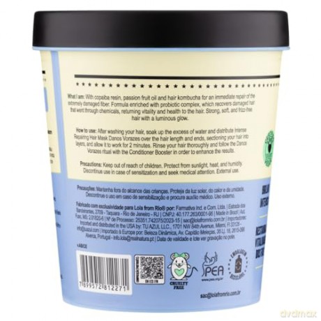 LOLA from RIO - DANOS VORAZES Intensive Repair Mask 450g