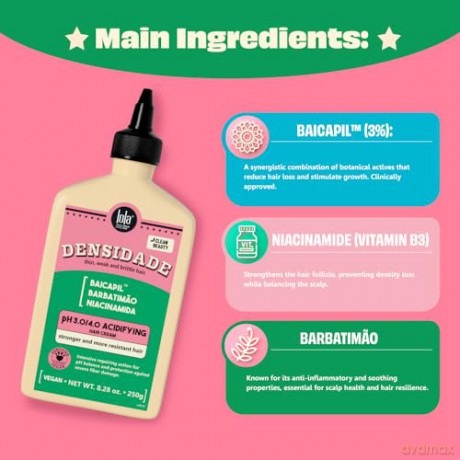 LOLA from RIO - DENSIDADE Intensive Repair 250g
