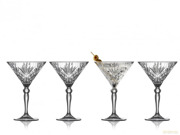 Kieliszki Lyngby Glas - Crystal Melodia Cocktail Glass - 21 cl - 4 Pieces