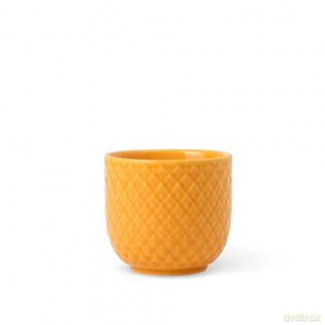 Lyngby Porceln - Rhombe Color Egg cup 5 cm - Yellow