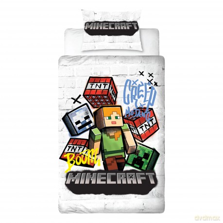 Minecraft - Adult Bedding Set 140x200 (MNC743)