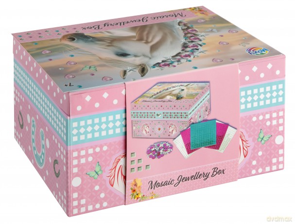 Moxy - Horse Mosaic Jewellery Box (190009)