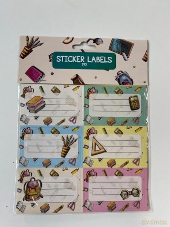 Name labels - School motifs (1337)