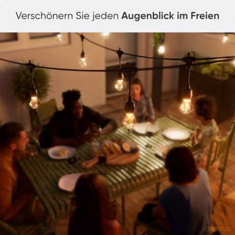 Nanoleaf - Essentials Matter Smart Multicolour Outdoor String Light Starter Kit 15m